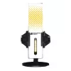 Arvuti mikrofon Endgame Gear XSTRM — juhtmega USB, tundlikkus -36 dB, 20–20000 Hz, puutetundlikud juhtnupud, 2 m kaabel, must/valge