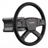 Moza Racing TSW rool, Rool, PC, Juhtmega ja juhtmevaba, Must, Alumiinium, Kunstnahk, Polümeer, Kaabel
