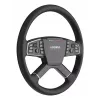 Moza Racing TSW rool, Rool, PC, Juhtmega ja juhtmevaba, Must, Alumiinium, Kunstnahk, Polümeer, Kaabel
