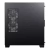PC korpus Phanteks XT View Tower Must — Midi-Tower, karastatud klaas, RGB, toetab ATX/EATX/Micro-ATX/Mini-ITX, GPU kuni 41,5 cm, CPU jahuti 184 mm