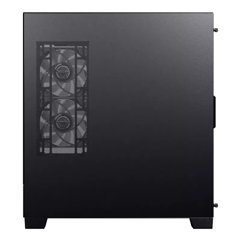 PC korpus Phanteks XT View Tower Must — Midi-Tower, karastatud klaas, RGB, toetab ATX/EATX/Micro-ATX/Mini-ITX, GPU kuni 41,5 cm, CPU jahuti 184 mm