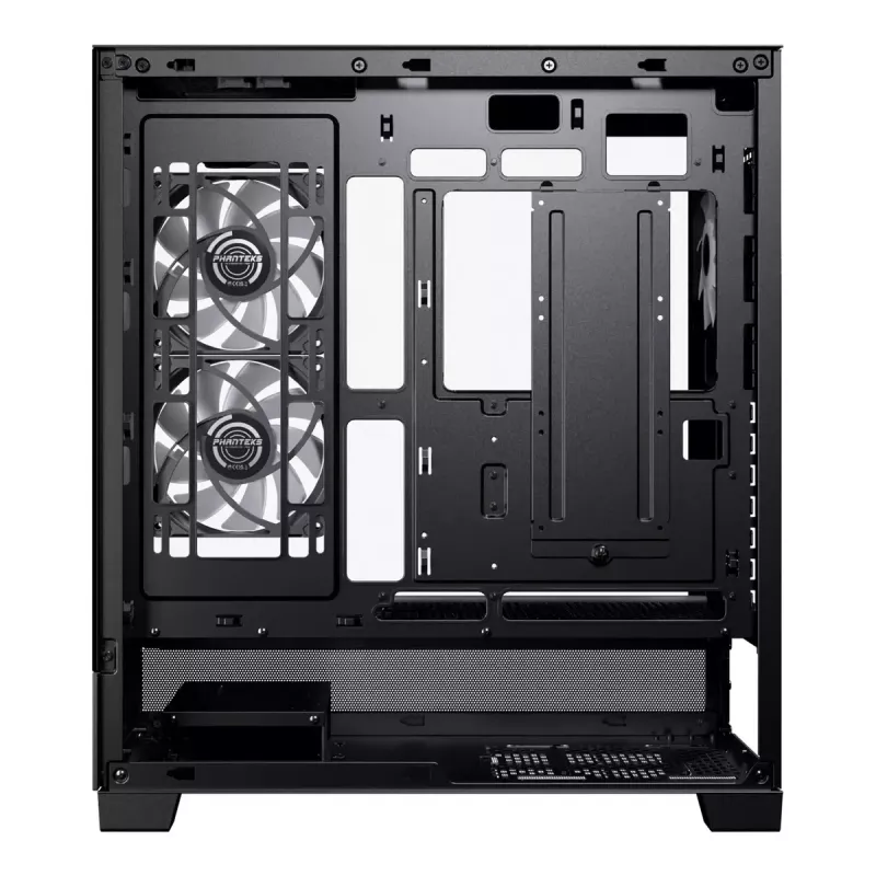 PC korpus Phanteks XT View Tower Must — Midi-Tower, karastatud klaas, RGB, toetab ATX/EATX/Micro-ATX/Mini-ITX, GPU kuni 41,5 cm, CPU jahuti 184 mm