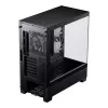 PC korpus Phanteks XT View Tower Must — Midi-Tower, karastatud klaas, RGB, toetab ATX/EATX/Micro-ATX/Mini-ITX, GPU kuni 41,5 cm, CPU jahuti 184 mm