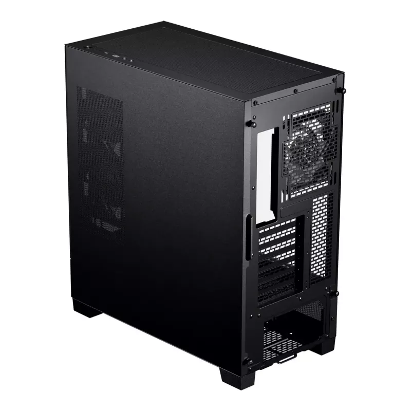 PC korpus Phanteks XT View Tower Must — Midi-Tower, karastatud klaas, RGB, toetab ATX/EATX/Micro-ATX/Mini-ITX, GPU kuni 41,5 cm, CPU jahuti 184 mm