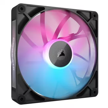 Ventilaator Corsair iCUE LINK RX140 RGB 14 cm Must 300-1700 RPM Magnetlaager