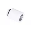 Voolikuühendusmuhv Alphacool 17568 Valge 1/4-tolline keere 20 mm sügavus