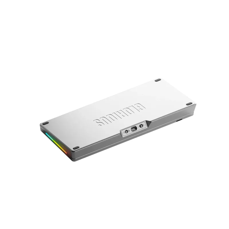 Mehaaniline klaviatuur GLORIOUS GMMK 3 PRO 75% eelmonteeritud juhtmevaba, USB + RF + Bluetooth, QWERTY, hõbedane