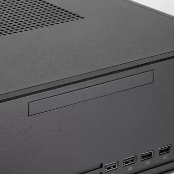 SilverStone MILO 11 SST-ML11B õhuke Micro-ATX lauaarvuti korpus