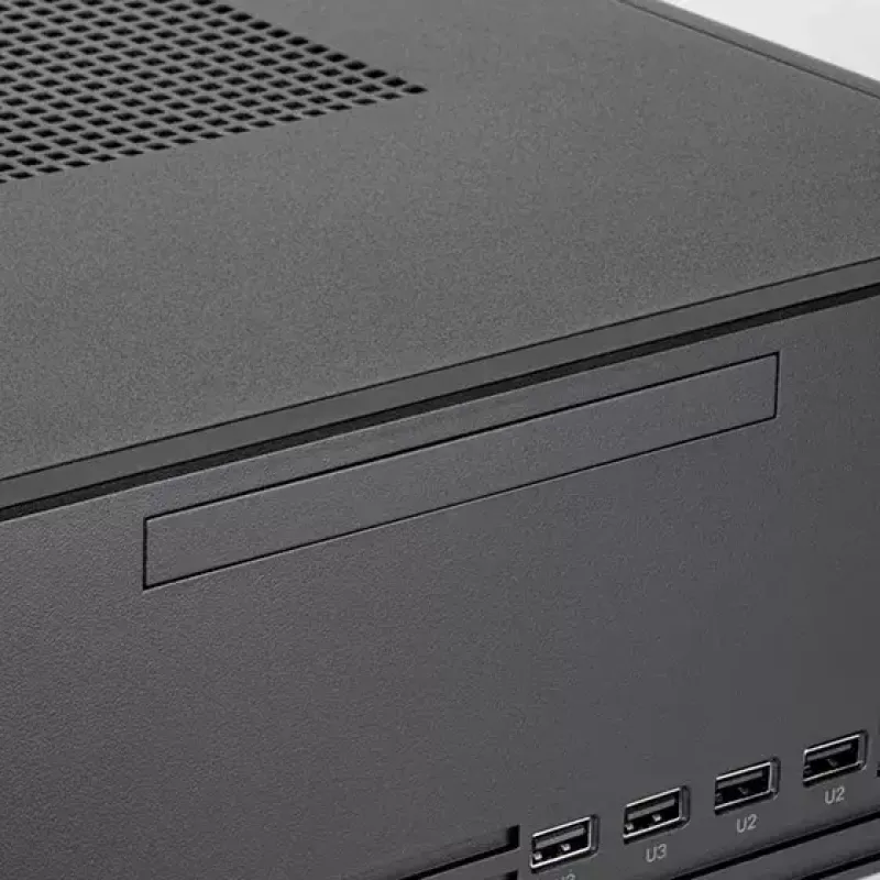 SilverStone MILO 11 SST-ML11B õhuke Micro-ATX lauaarvuti korpus