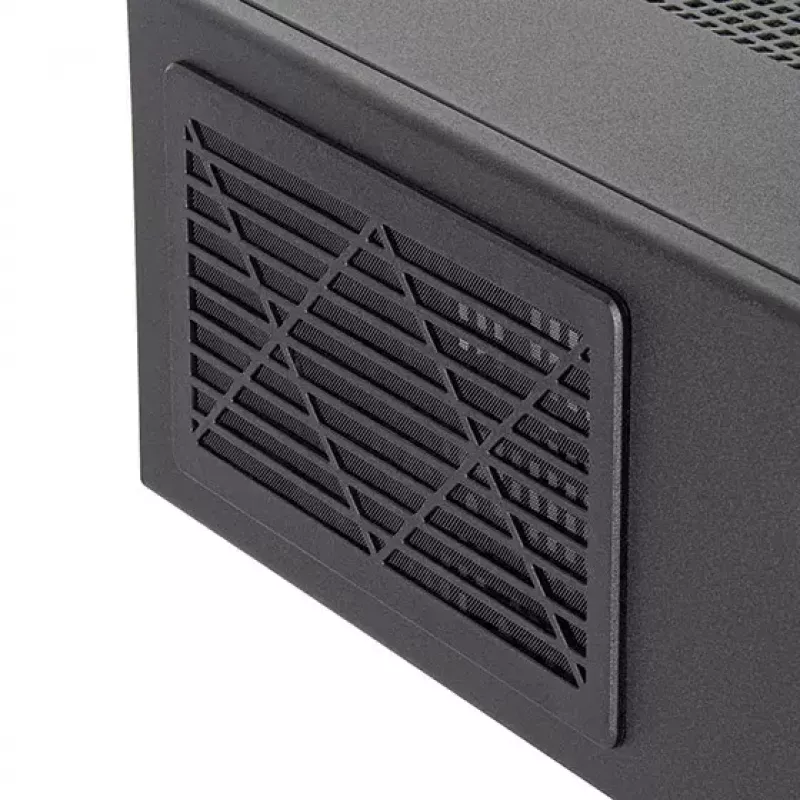 SilverStone MILO 11 SST-ML11B õhuke Micro-ATX lauaarvuti korpus