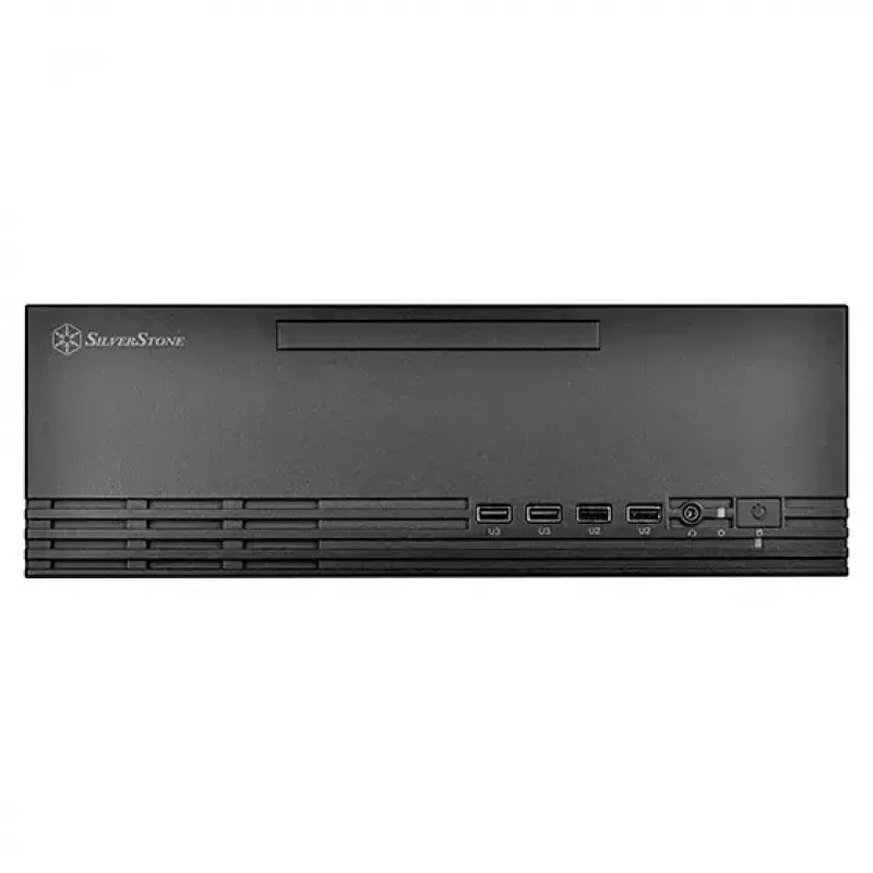 SilverStone MILO 11 SST-ML11B õhuke Micro-ATX lauaarvuti korpus