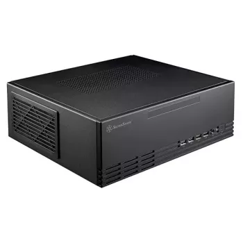 SilverStone MILO 11 SST-ML11B õhuke Micro-ATX lauaarvuti korpus
