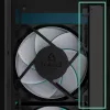 ARCTIC Xtender VG (Must) Premium E-ATX korpus vertikaalse GPU paigaldusega