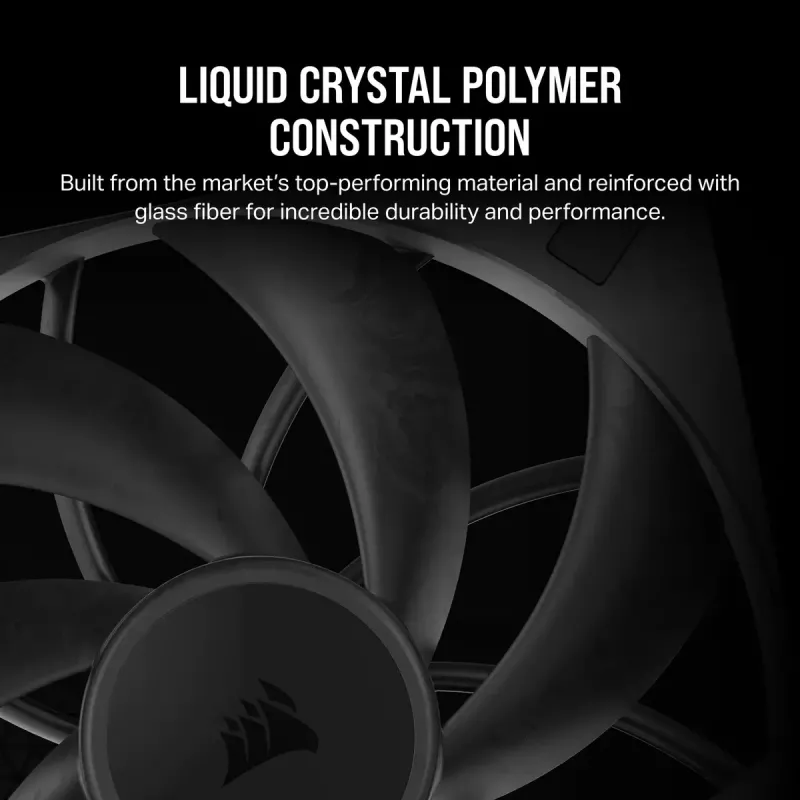 Corsair RS140 MAX korpuse ventilaator 14 cm Must 2 tk