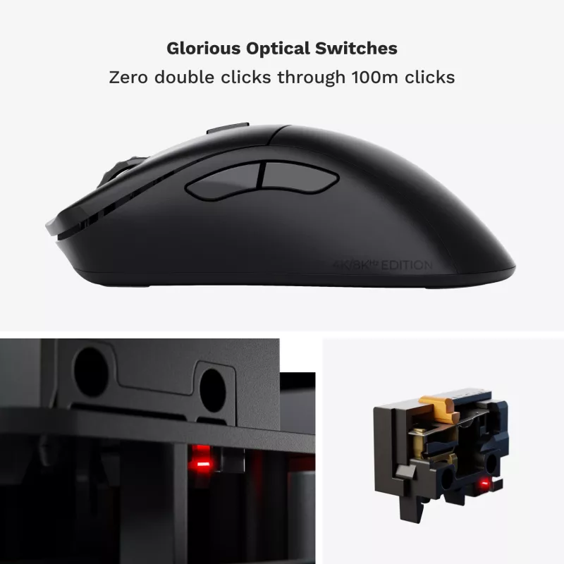 Glorious Gaming Glorious Model D 2 PRO Wireless - 1K Polling - Must