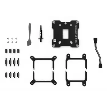 Water block Alphacool Core 1 LT Aurora Acrylic Copper Nickel Must Transparent