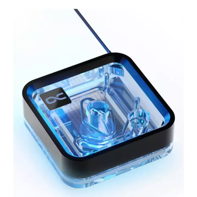 Water block Alphacool Core 1 LT Aurora Acrylic Copper Nickel Must Transparent