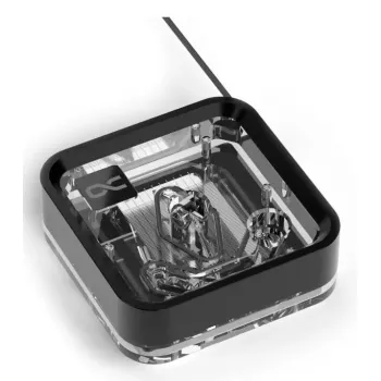 Water block Alphacool Core 1 LT Aurora Acrylic Copper Nickel Must Transparent