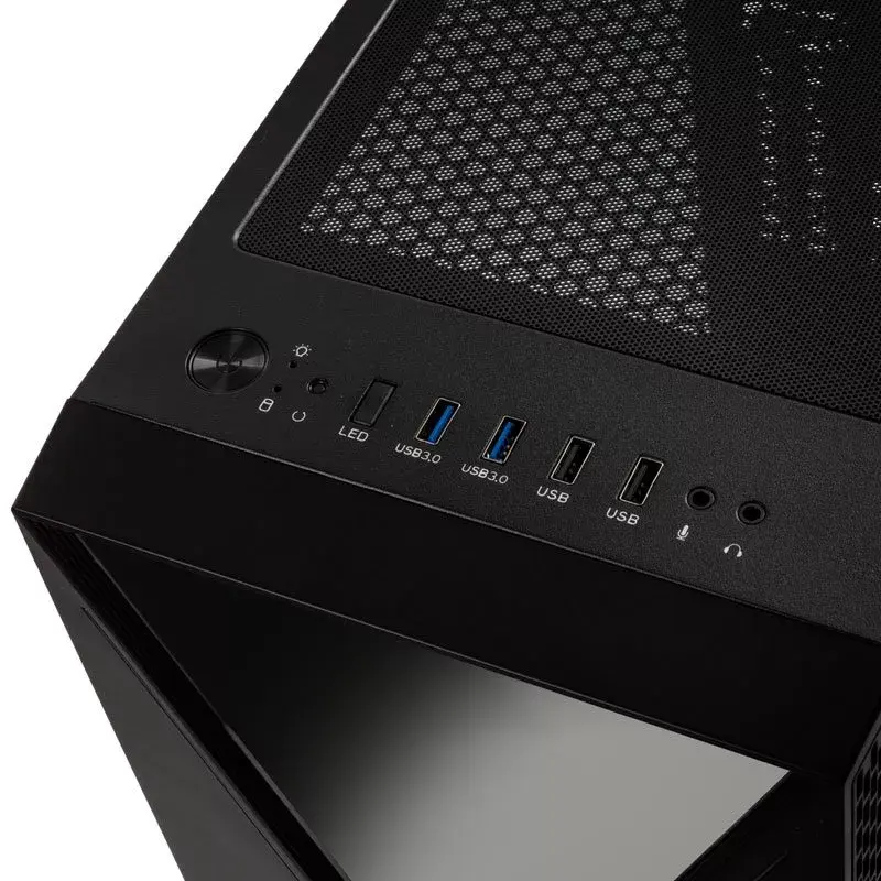 Arvutikorpus Kolink VOID X Midi Tower Must