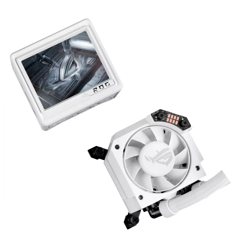 ASUS ROG RYUJIN III 360 ARGB EXTREME WHT Protsessor Kõik-ühes vedelikjahuti 12 cm Valge 1 tk
