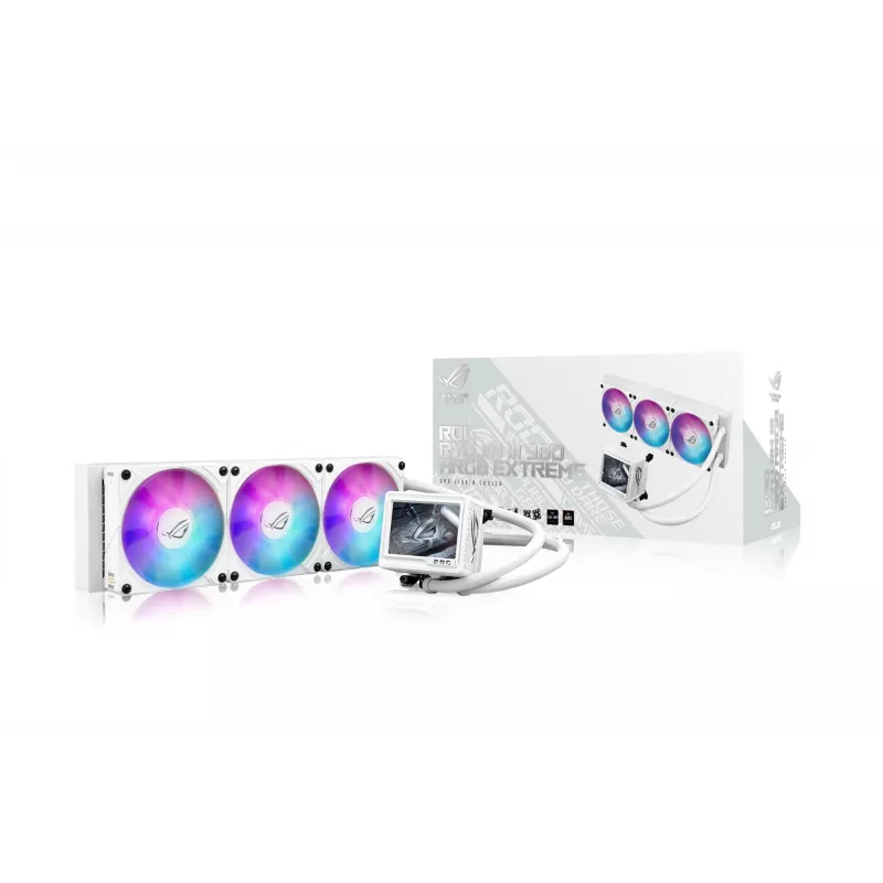 ASUS ROG RYUJIN III 360 ARGB EXTREME WHT Protsessor Kõik-ühes vedelikjahuti 12 cm Valge 1 tk