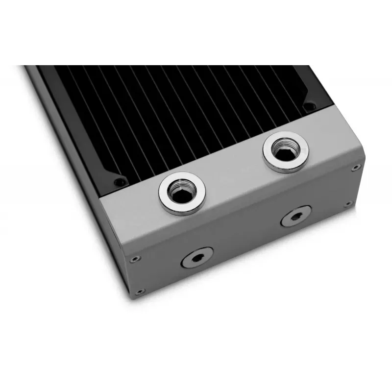 Radiator EK Water Blocks messing vask roostevaba teras must 130x300x44mm