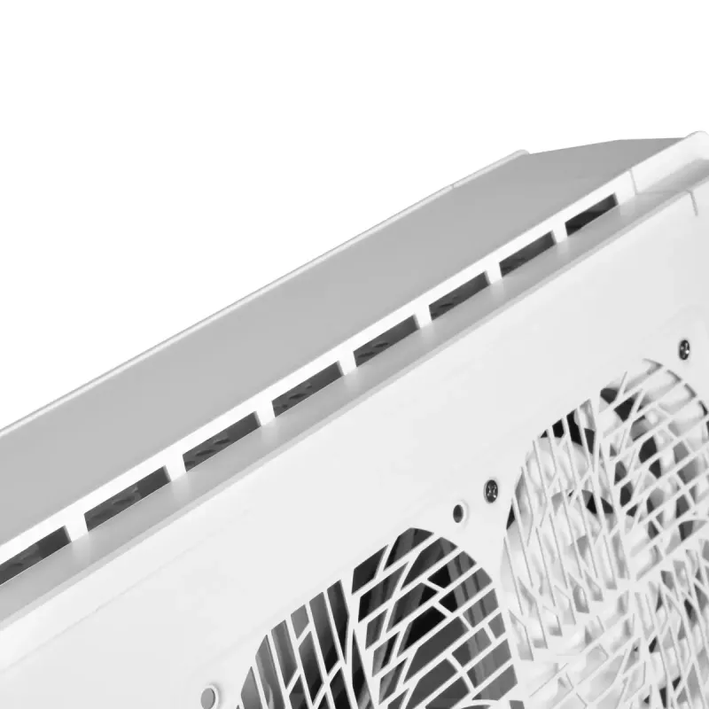 Silverstone RVZ03-ARGB lauaarvuti korpus, valge