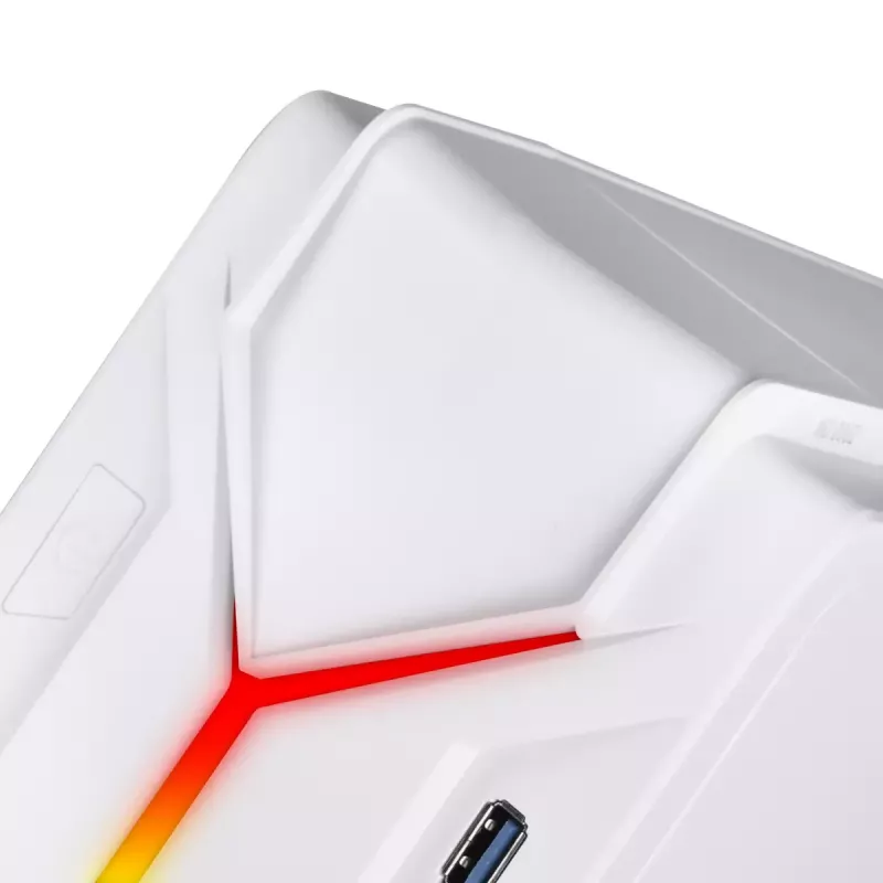 Silverstone RVZ03-ARGB lauaarvuti korpus, valge