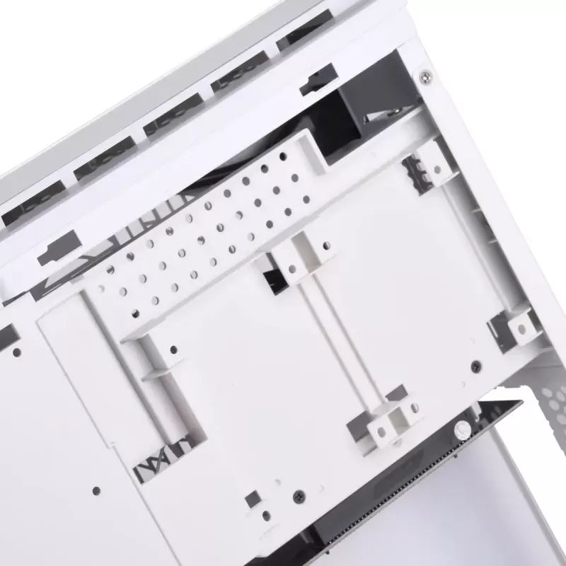 Silverstone RVZ03-ARGB lauaarvuti korpus, valge