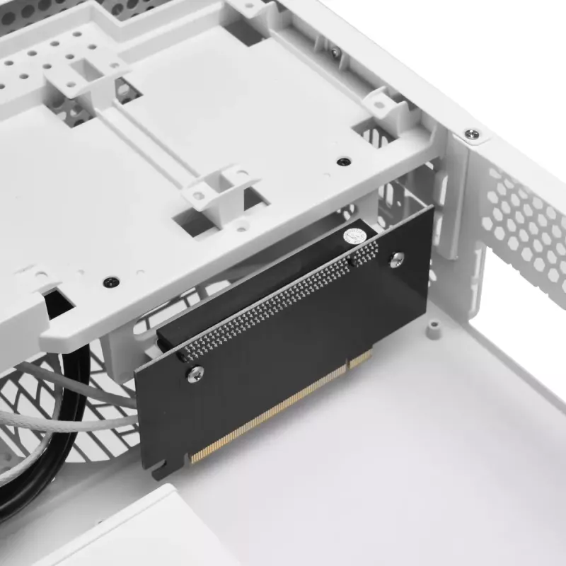 Silverstone RVZ03-ARGB lauaarvuti korpus, valge