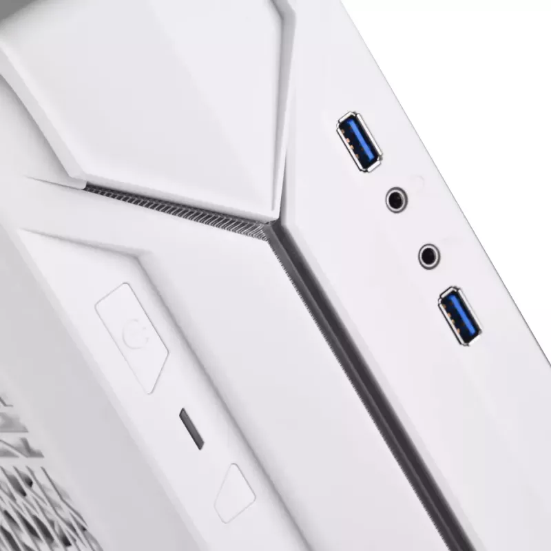 Silverstone RVZ03-ARGB lauaarvuti korpus, valge