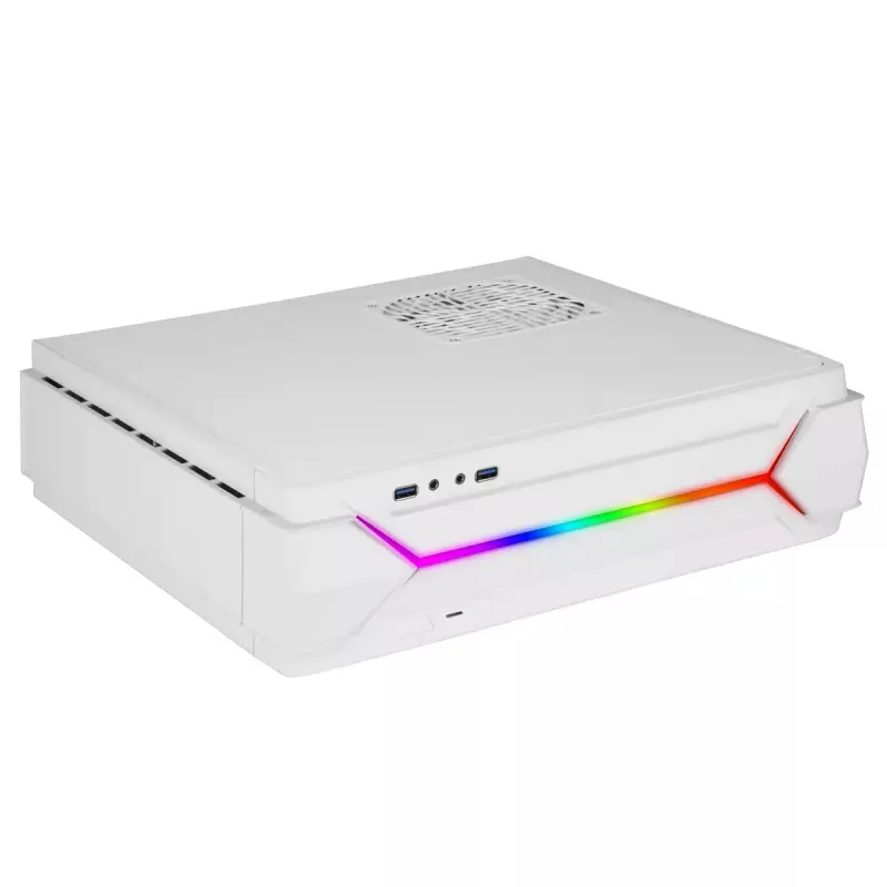 Silverstone RVZ03-ARGB lauaarvuti korpus, valge