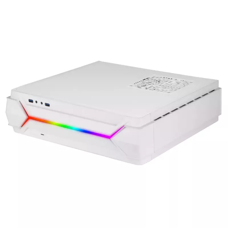 Silverstone RVZ03-ARGB lauaarvuti korpus, valge