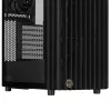 Arvutikorpus ASUS ProArt PA401 Wood TG PWM Tower Must — ATX, karastatud klaas, 2x160 mm esiventilaatorid, USB-C, toetab GPU-d 31,5 cm