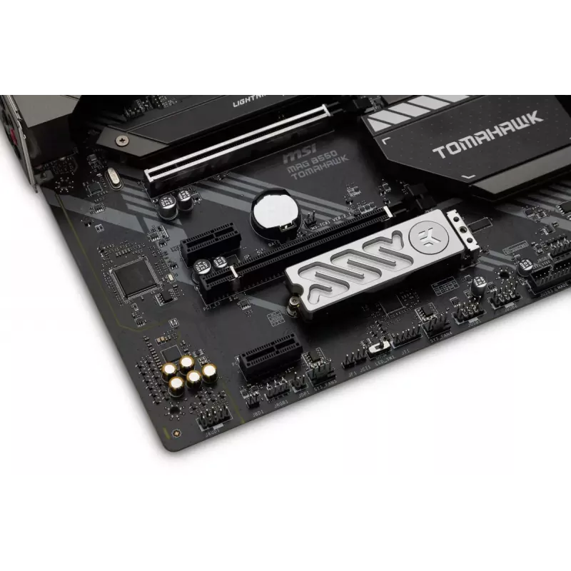 Jahutusradiaator EK Water Blocks Quantum Convection M.2 NVMe Alumiinium Hõbedane 24mm 75mm 11.3mm