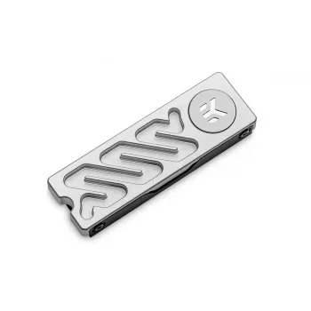 Jahutusradiaator EK Water Blocks Quantum Convection M.2 NVMe Alumiinium Hõbedane 24mm 75mm 11.3mm