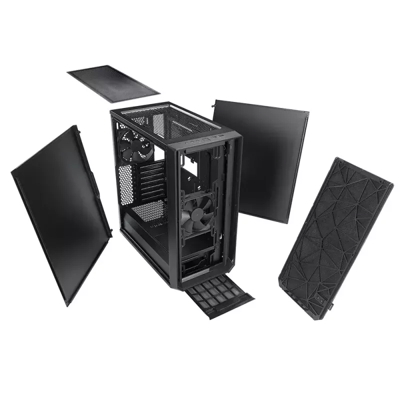 Arvutikorpus Fractal Design Meshify C Midi Tower Must