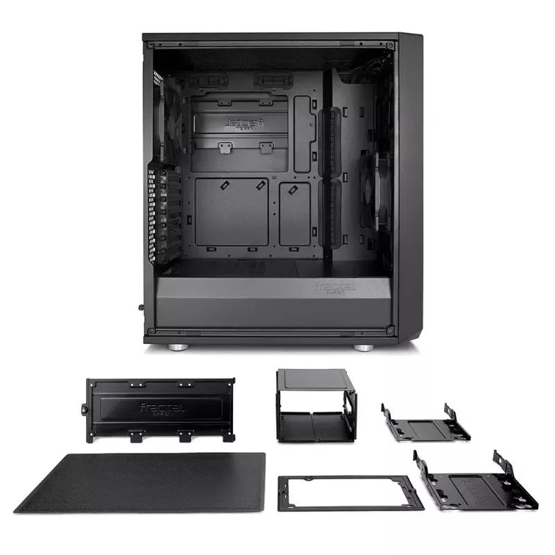 Arvutikorpus Fractal Design Meshify C Midi Tower Must