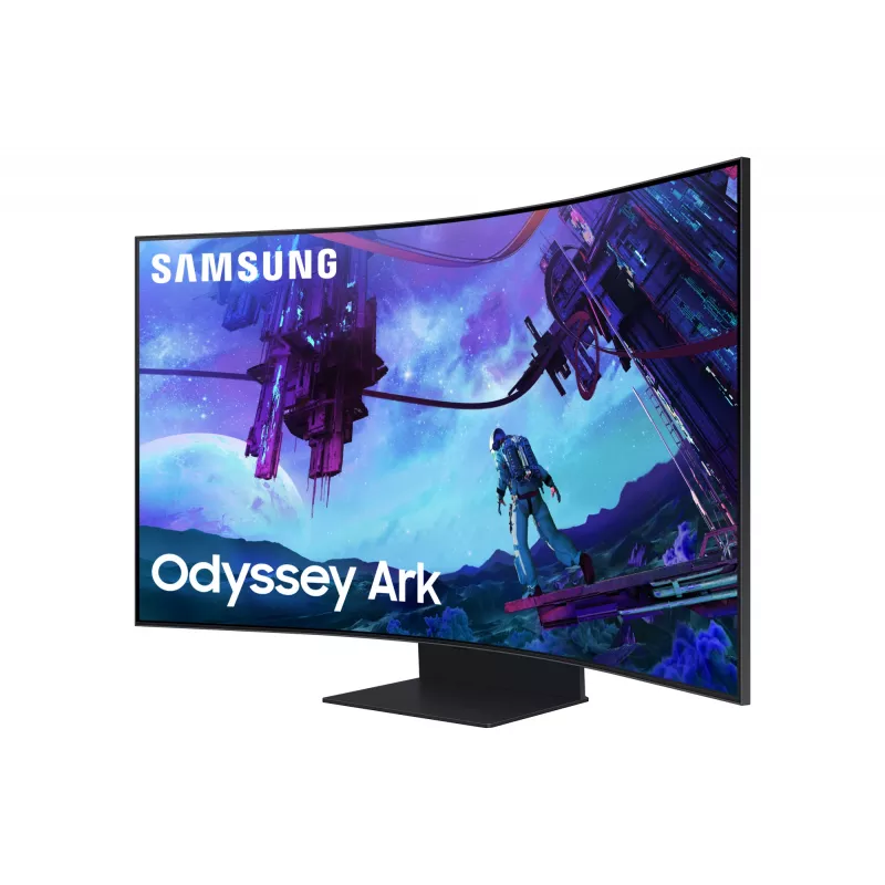 Samsung G97NC arvutimonitor 139,7 cm (55 tolli) 3840 x 2160 pikslit 4K Ultra HD LED must