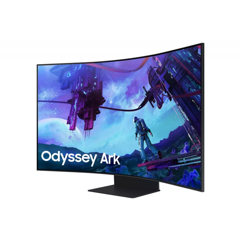 Samsung G97NC arvutimonitor 139,7 cm (55 tolli) 3840 x 2160 pikslit 4K Ultra HD LED must