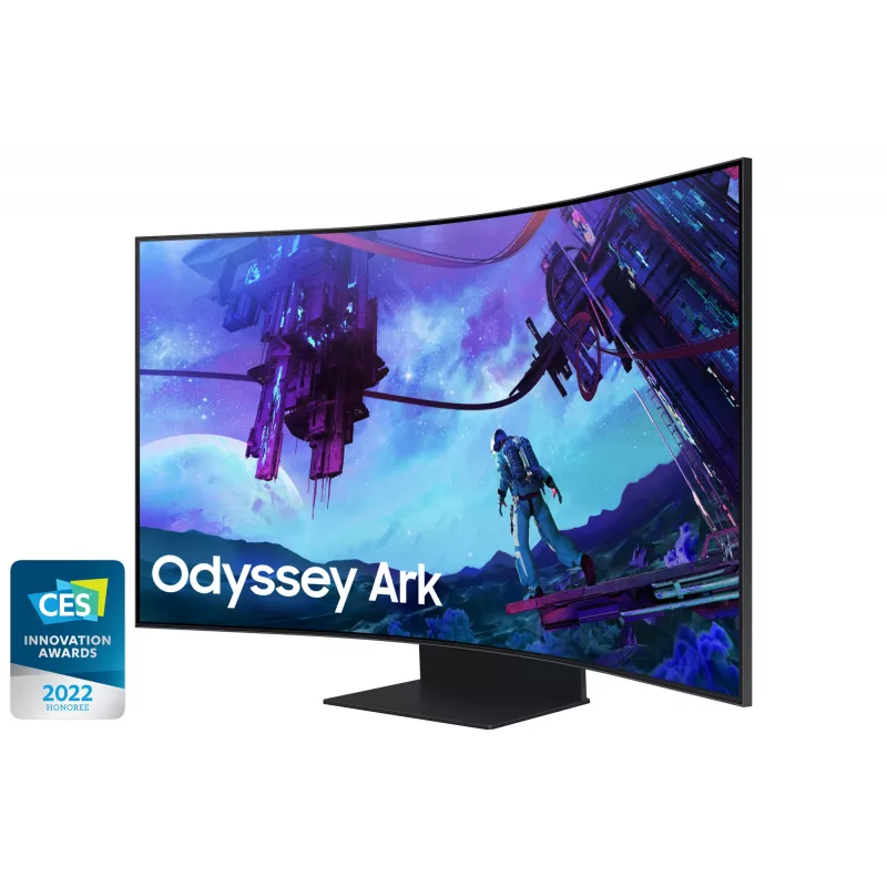 Samsung G97NC arvutimonitor 139,7 cm (55 tolli) 3840 x 2160 pikslit 4K Ultra HD LED must