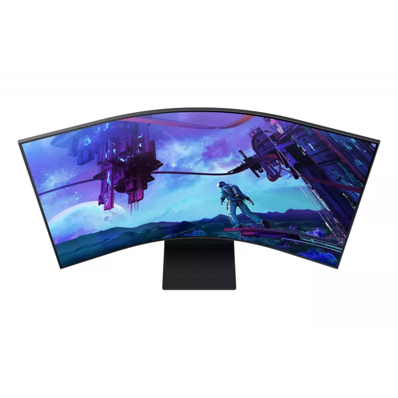 Samsung G97NC arvutimonitor 139,7 cm (55 tolli) 3840 x 2160 pikslit 4K Ultra HD LED must