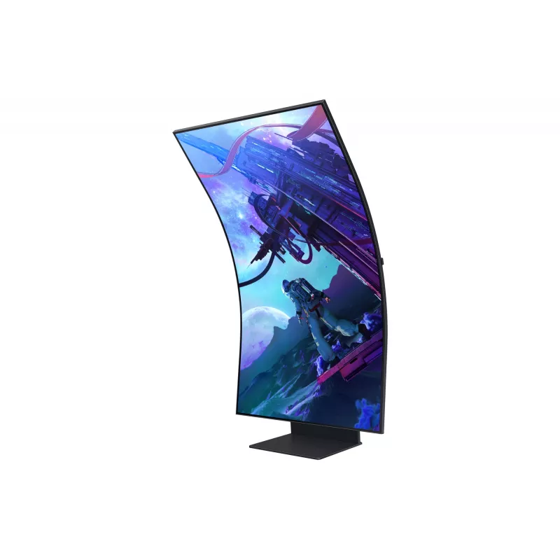 Samsung G97NC arvutimonitor 139,7 cm (55 tolli) 3840 x 2160 pikslit 4K Ultra HD LED must