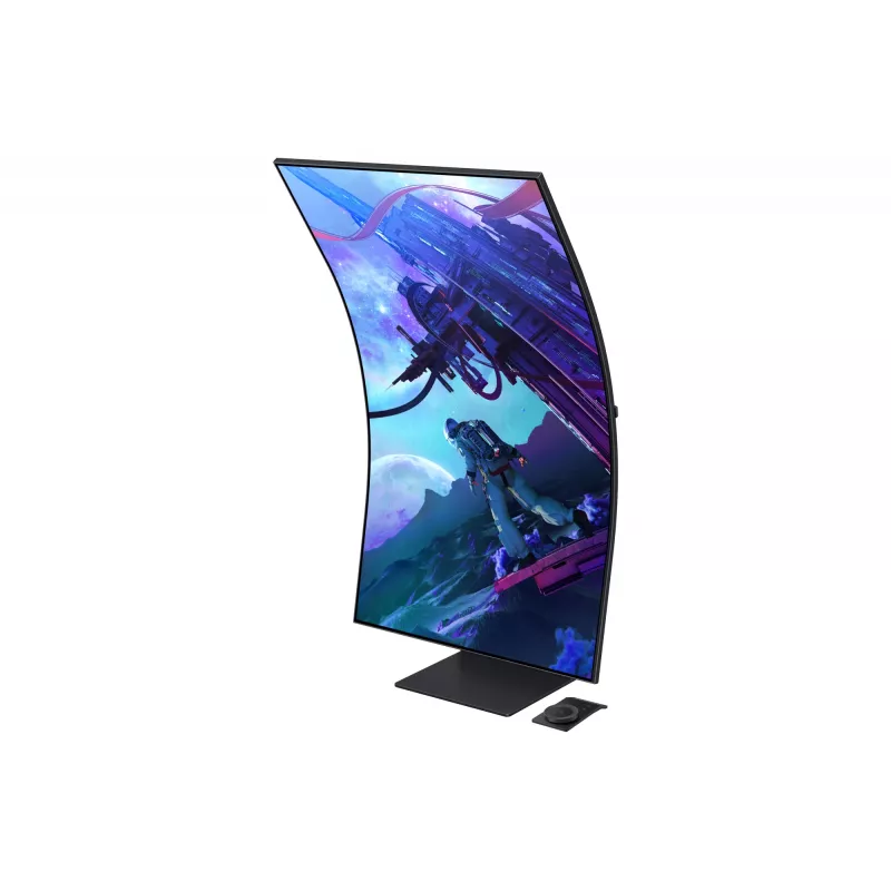 Samsung G97NC arvutimonitor 139,7 cm (55 tolli) 3840 x 2160 pikslit 4K Ultra HD LED must