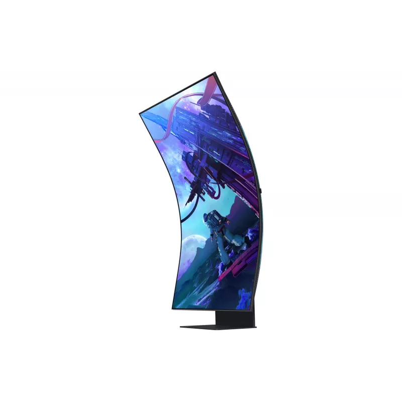 Samsung G97NC arvutimonitor 139,7 cm (55 tolli) 3840 x 2160 pikslit 4K Ultra HD LED must