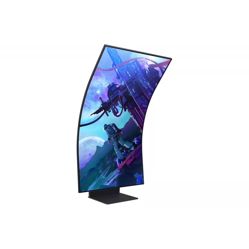 Samsung G97NC arvutimonitor 139,7 cm (55 tolli) 3840 x 2160 pikslit 4K Ultra HD LED must