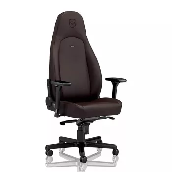 Gaming chair noblechairs Icon — Padded seat, Padded backrest, Brown