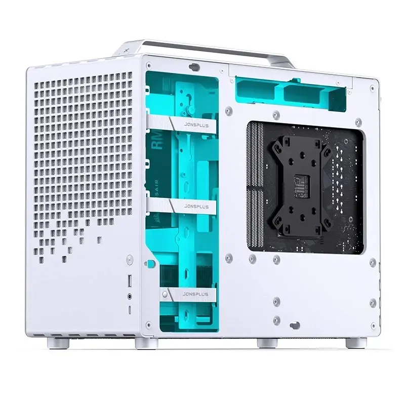 Arvutikorpus Jonsbo Jonsplus Z20 Mesh Mini Tower Micro-ATX valge