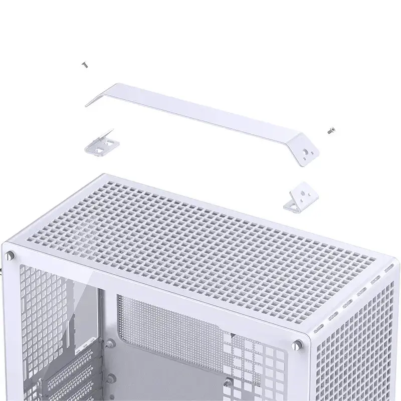 Arvutikorpus Jonsbo Jonsplus Z20 Mesh Mini Tower Micro-ATX valge