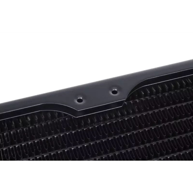 Radiaator Alphacool 14377 messing vasest terasest must 124 mm laius